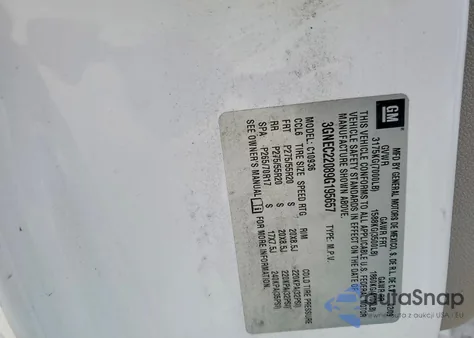 2009 Chevrolet Avalanche C1500 Lt z USA, uszkodzony, nr VIN 3GNEC22089G195657